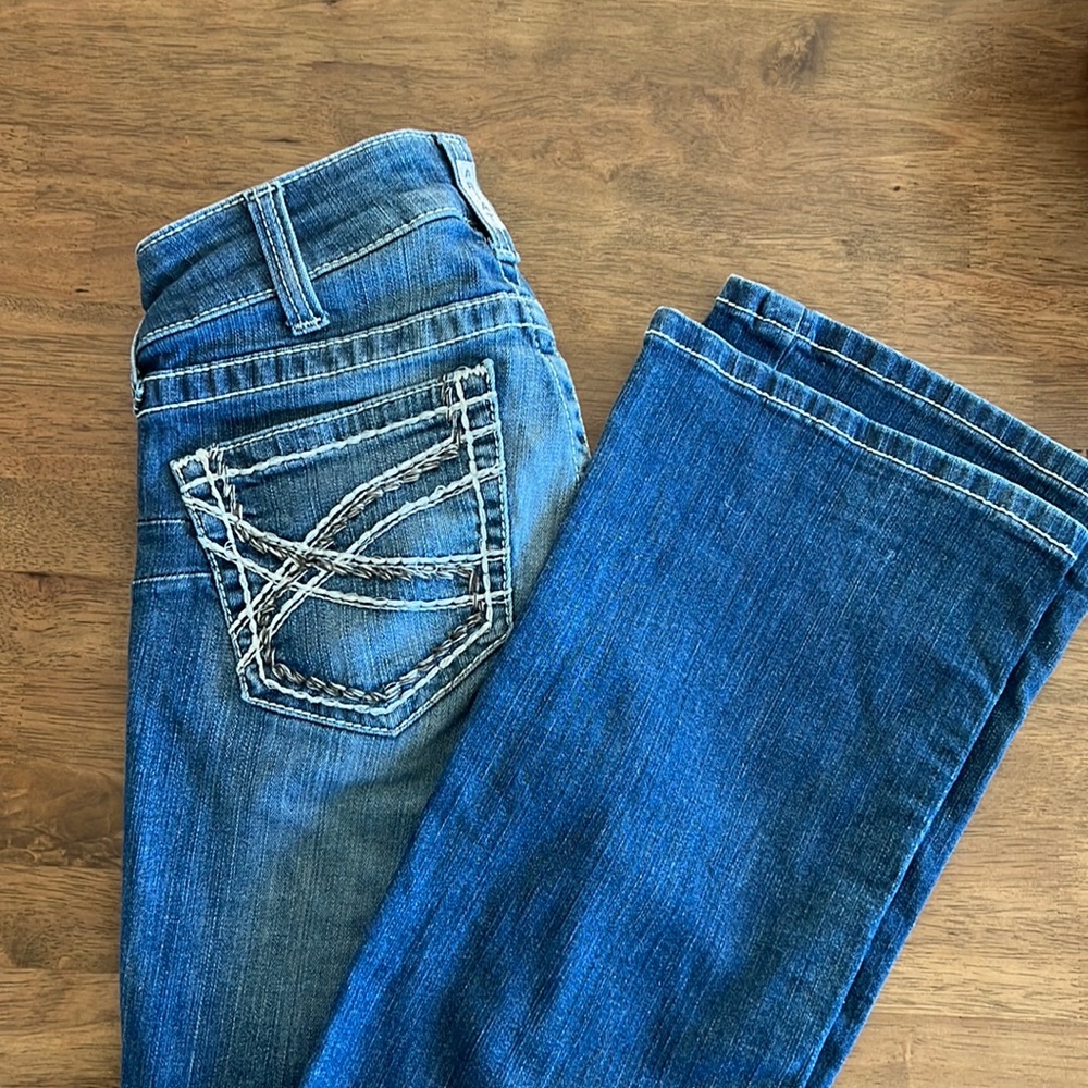 Ariat Mid Rise Bootcut Jeans Size 27 Long